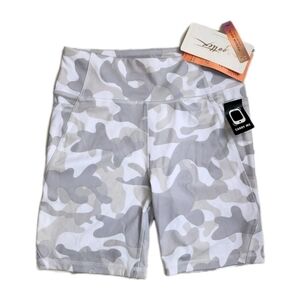 GOTTEX Biker Shorts High-Rise Athletic Activewear With Pockets Size M